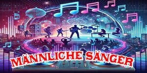 Männliche Sänger
